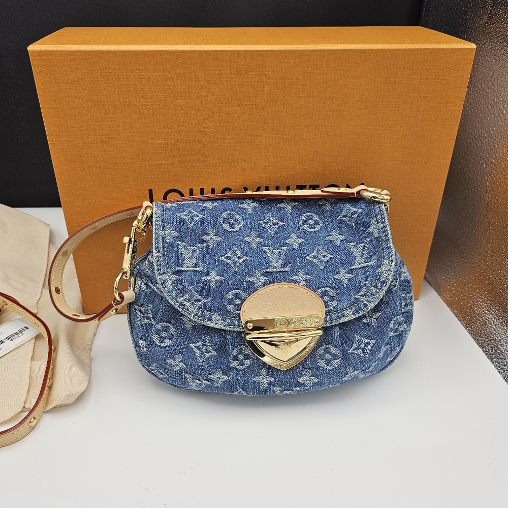Brand new authentic Louis Vuitton denim remix Sunset - Picture 11 of 17